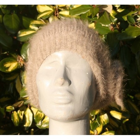 Garenne 100% angora Bonnet Fleur