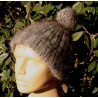 Bonnet pompon anthracite