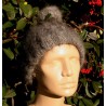 Bonnet pompon anthracite