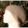 havane 100% angora grand bonnet côte