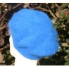 bleu roy 80% angora Casquette