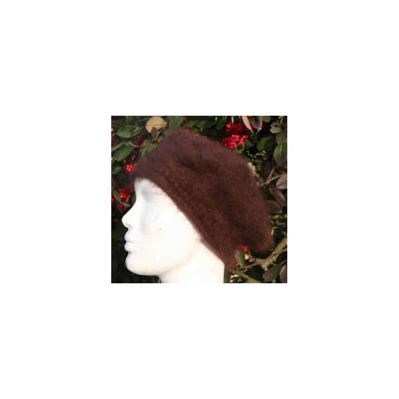 marron 80% angora Béret