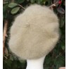 kaki 80% angora Béret