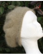 kaki 80% angora Béret