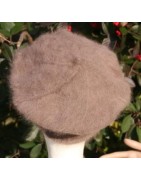 châtaigne foncé 80% angora Béret