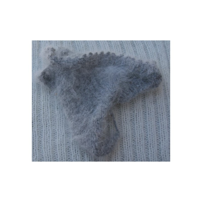 gris chiné 80% angora string