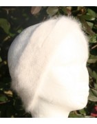 écru 80% angora Bandeau