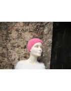 vieux rose 80% angora petit bonnet