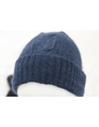 Marine 40% angora Bonnet Torsade