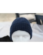 Marine 40% angora Bonnet Torsade