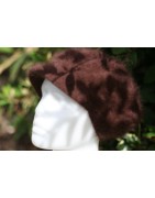 marron 80% angora Casquette