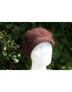 marron 80% angora Casquette