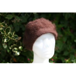 marron 80% angora Casquette