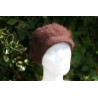 marron 80% angora Casquette