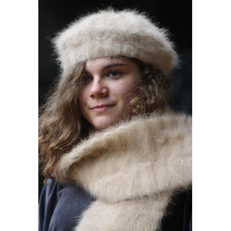 camel 100% angora Béret