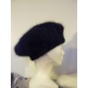 noir 100% angora Béret