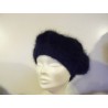 noir 100% angora Béret