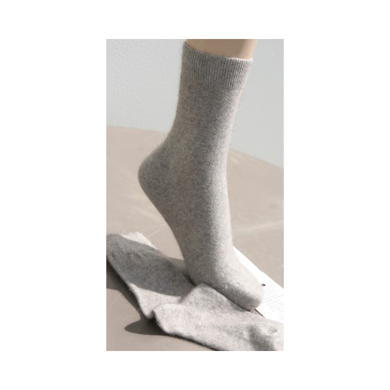 chaussette angora coton