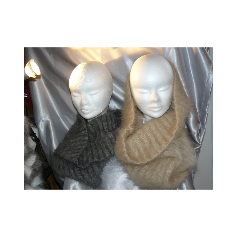 Snood - Cache Cou 100% angora