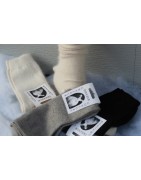 chaussette  angora coton