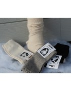 chaussette  angora coton
