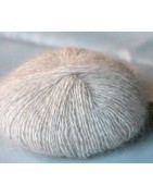 pelote de laine angora  sans teinture  100% angora