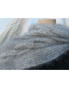 écharpe Torsade 100% Angora