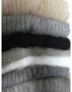 écharpe Torsade 100% Angora