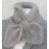 écharpe cravate 100% angora