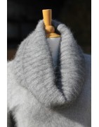 Snood  100% angora - 80% angora 20% mérinos