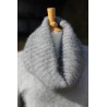 Snood  100% angora - 80% angora 20% mérinos