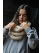 Cache- cou - Snood  100% angora