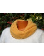 Cache-cou - Snood 80% angora 20% mérinos