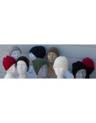 Bonnets 40% angora 40% mérinos