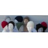 Bonnets 40% angora 40% mérinos