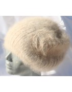 Bonnet Fleur 100% angora