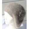 Bonnet Fleur 100% angora