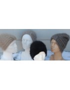 Bonnet Turban 100% angora