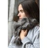 écharpe Boa 100% Angora