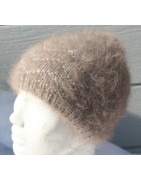 Bonnet Vague 100% angora