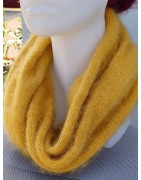 Snood  100% angora - 80% angora 20% mérinos