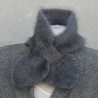 écharpe cravate 100% angora & 80% angora