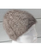 bonnet fantaisie 100%angora & 80%angora