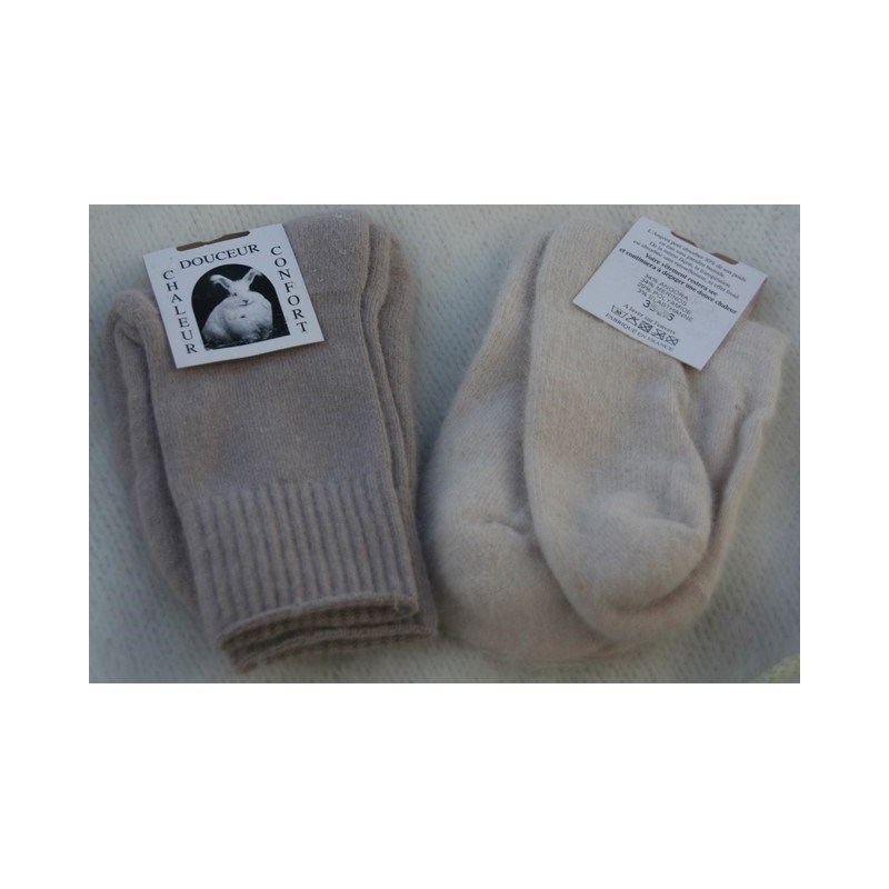 Chaussette Défaut angora-mérinos Chaussette Défaut angora-mérinos