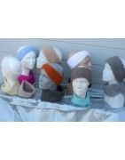 Serre Tête 100% angora - 80% angora 20% mérinos