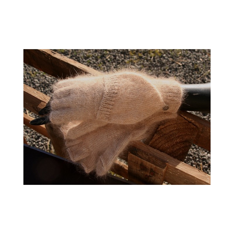 Mitaines Capuche 100% angora Mitaines Capuche 100% angora