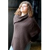 chocolat 40% angora Poncho