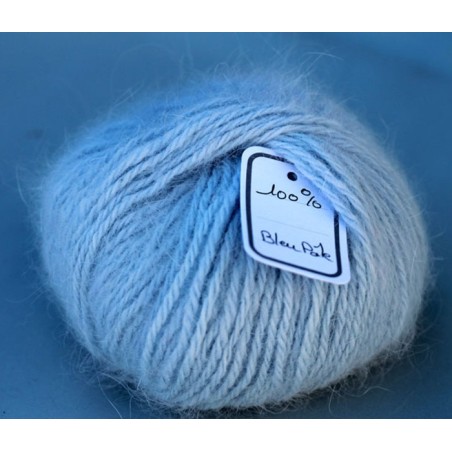 pelote Laine 100% angora  à tricoter