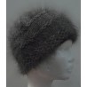 Bonnet de ville 100% angora Anthracite