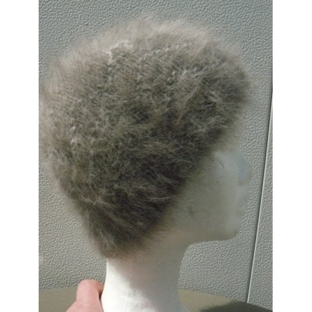 havane 100% angora Bonnet vague